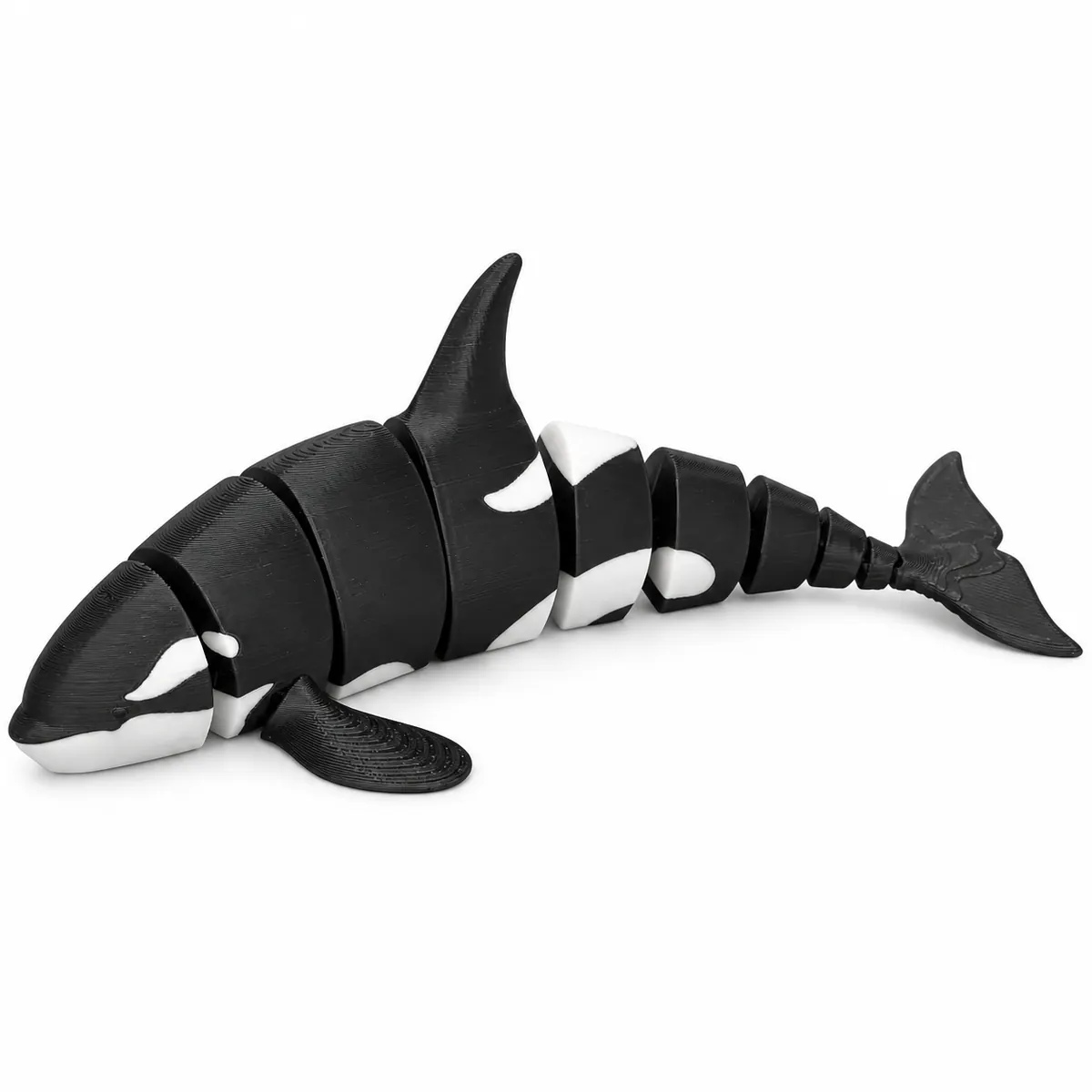 YIPINTANG articulated 3D printed Articulated Orca toy
