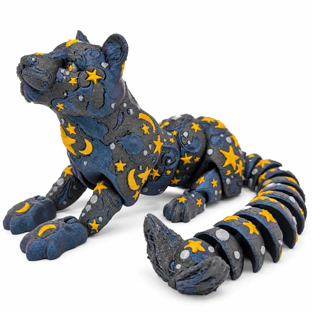 YIPINTANG articulated 3D printed Articulated Black Panther — Multicolor toy