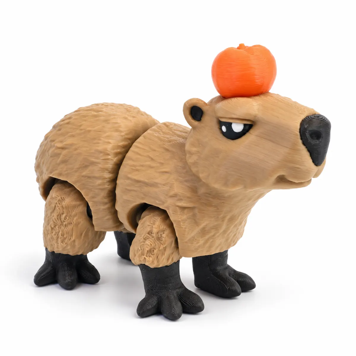 YIPINTANG articulated 3D printed Articulated Animal Figure — Brown, 4in toy