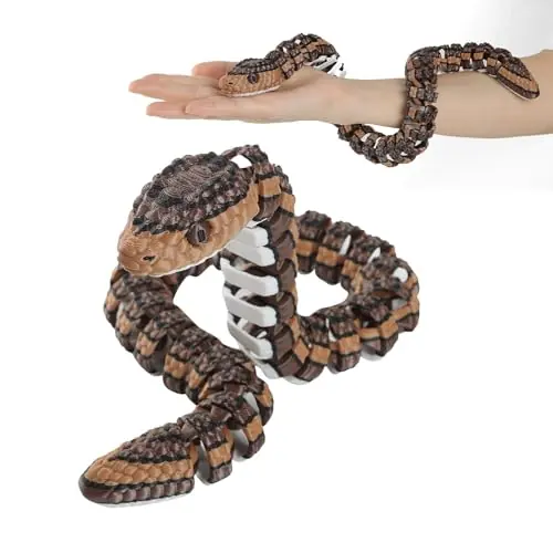 YIPINTANG articulated 3D printed Pit Viper toy