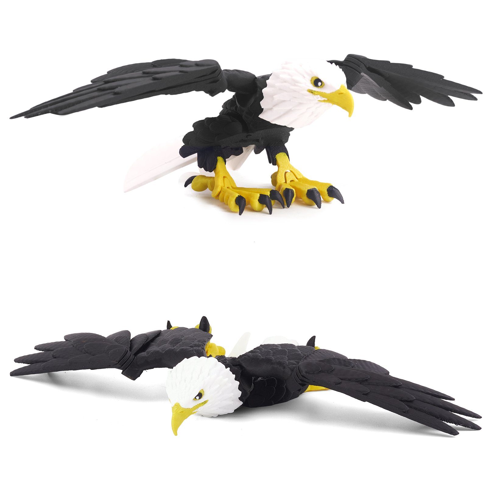 YIPINTANG articulated bald eagle 3D printed toy