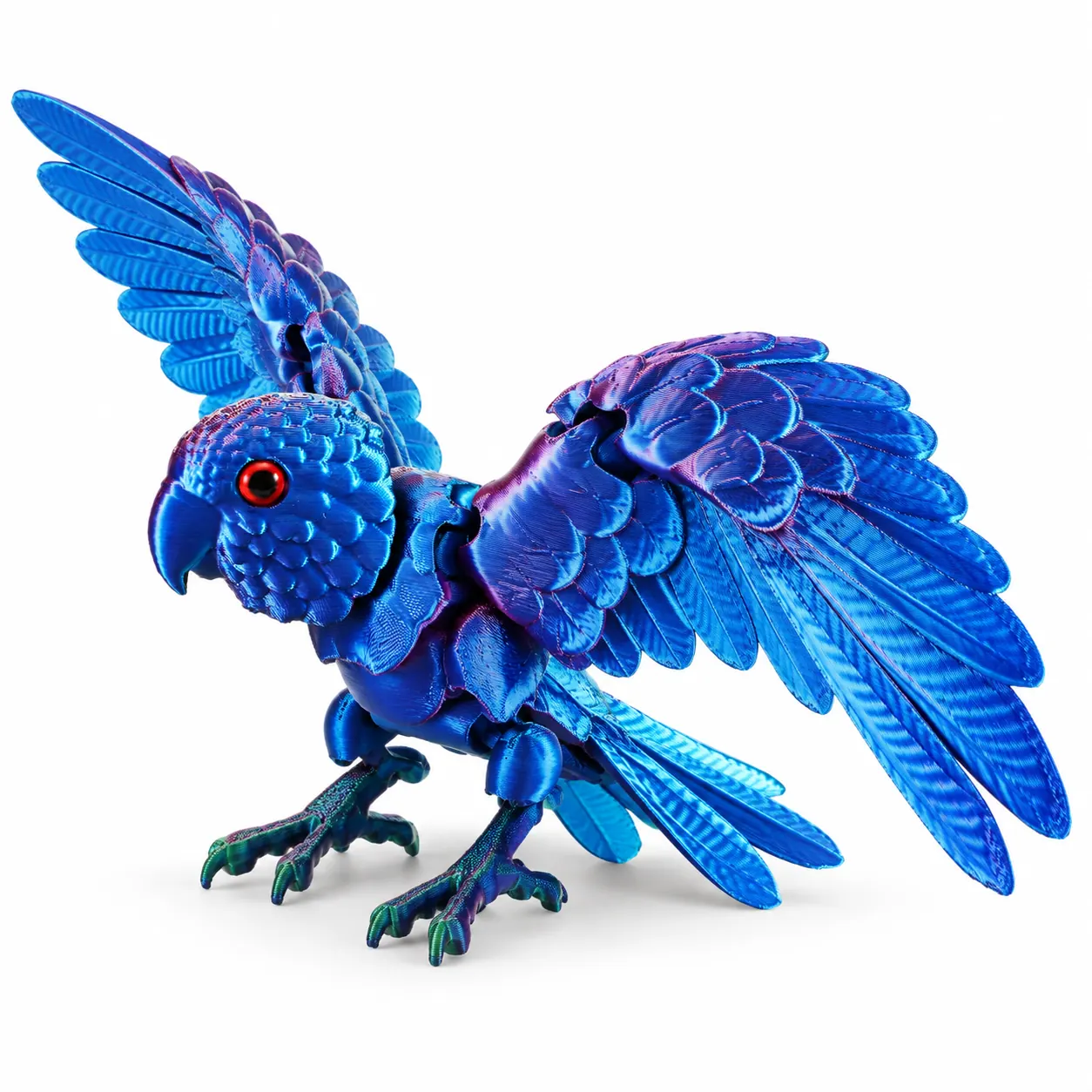 YIPINTANG Articulated Parrot — Colorful articulated 3D printed toy — image 1