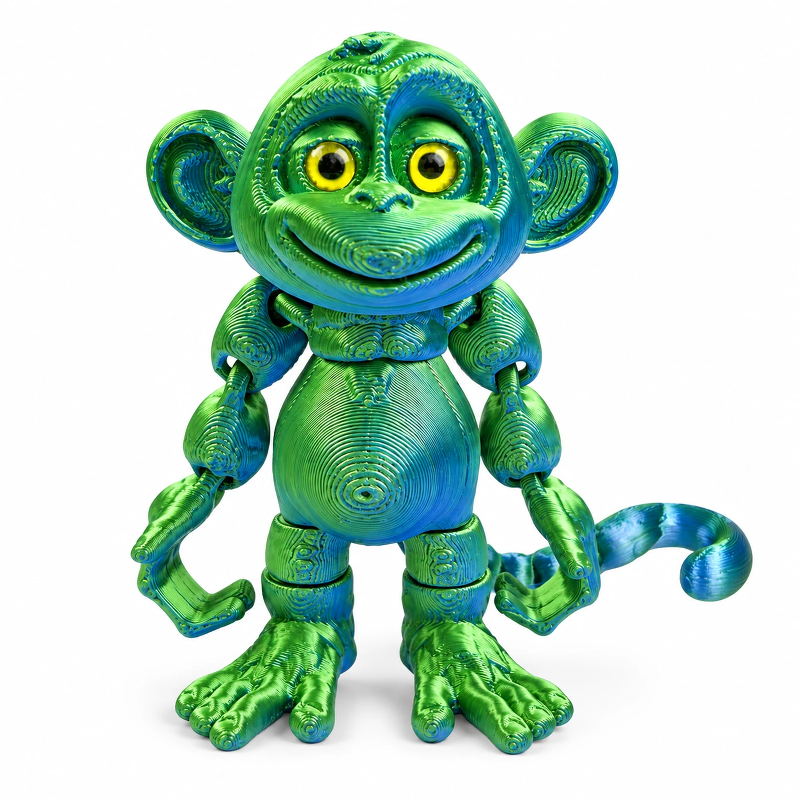 YIPINTANG articulated 3D printed Articulated Monkey toy