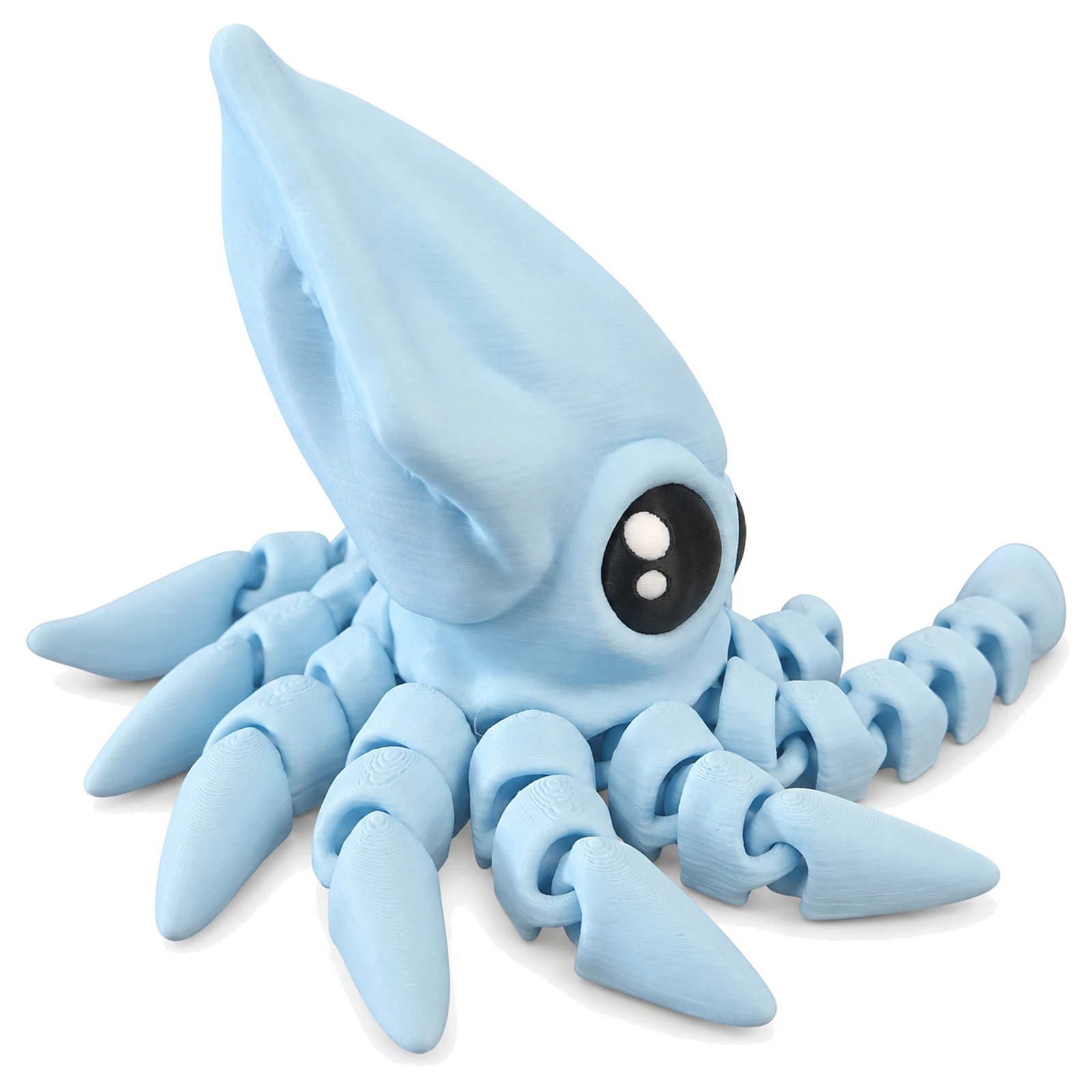 YIPINTANG articulated 3D printed Articulated Squid toy